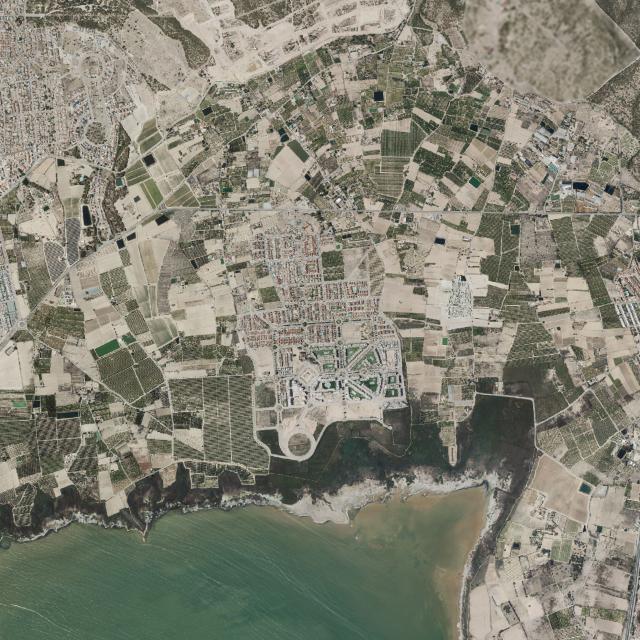 Orthophoto of the surroundings