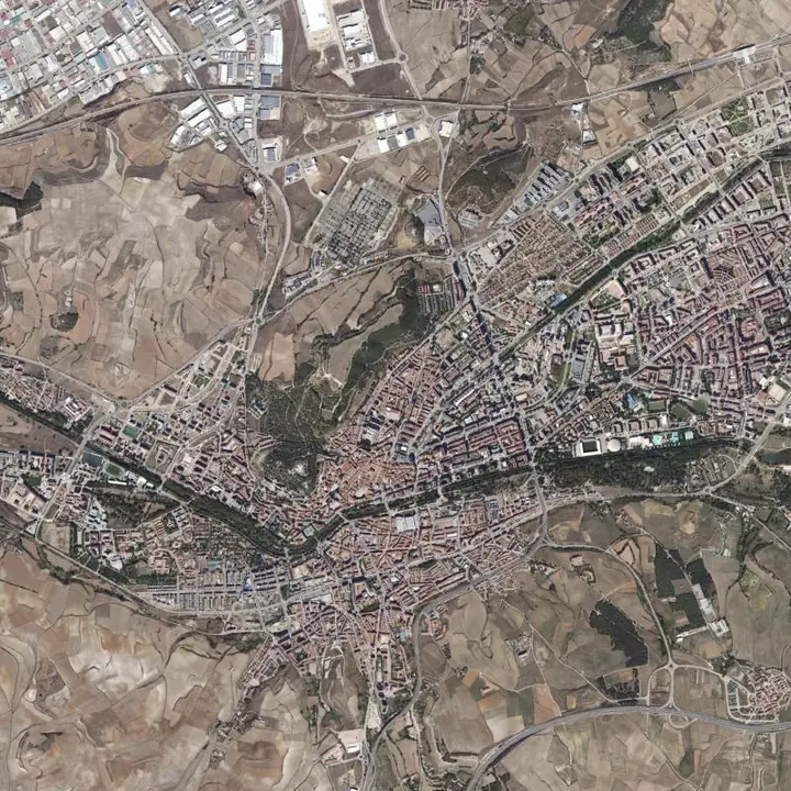 Ortofoto de Burgos