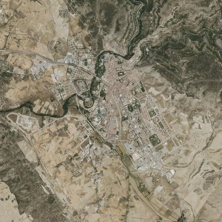 Ortofoto de Cuenca