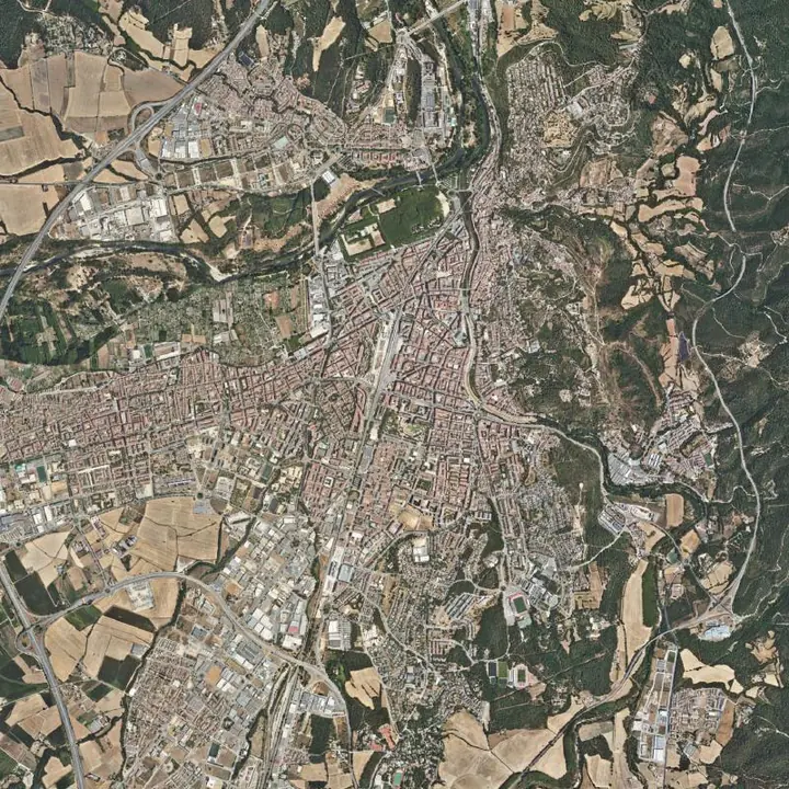Ortofoto de Girona