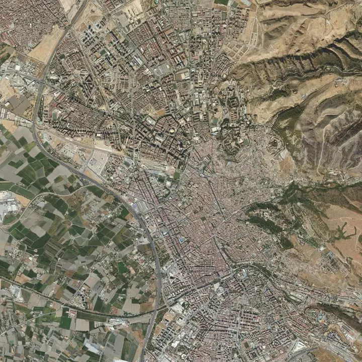 Ortofoto de Granada