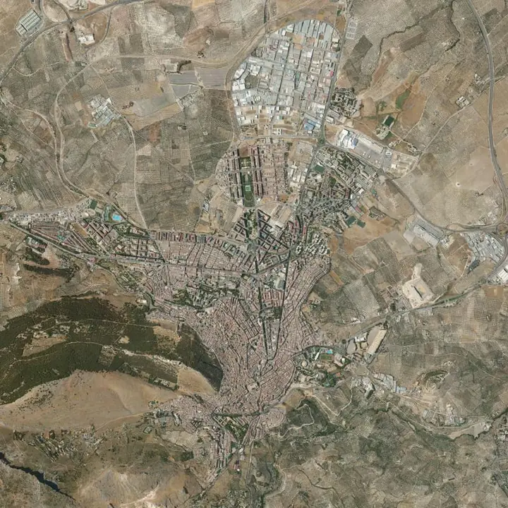 Ortofoto de Jaén