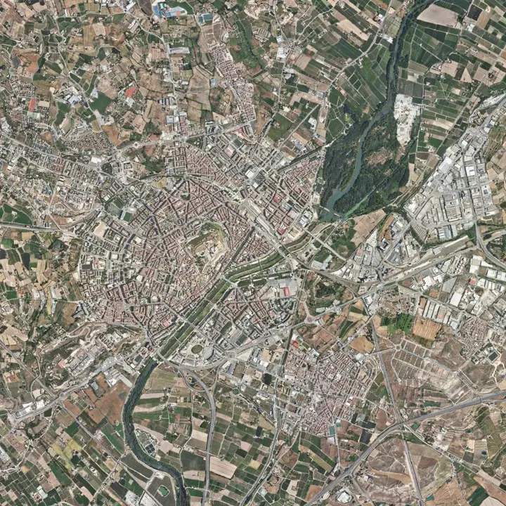 Ortofoto de Lleida