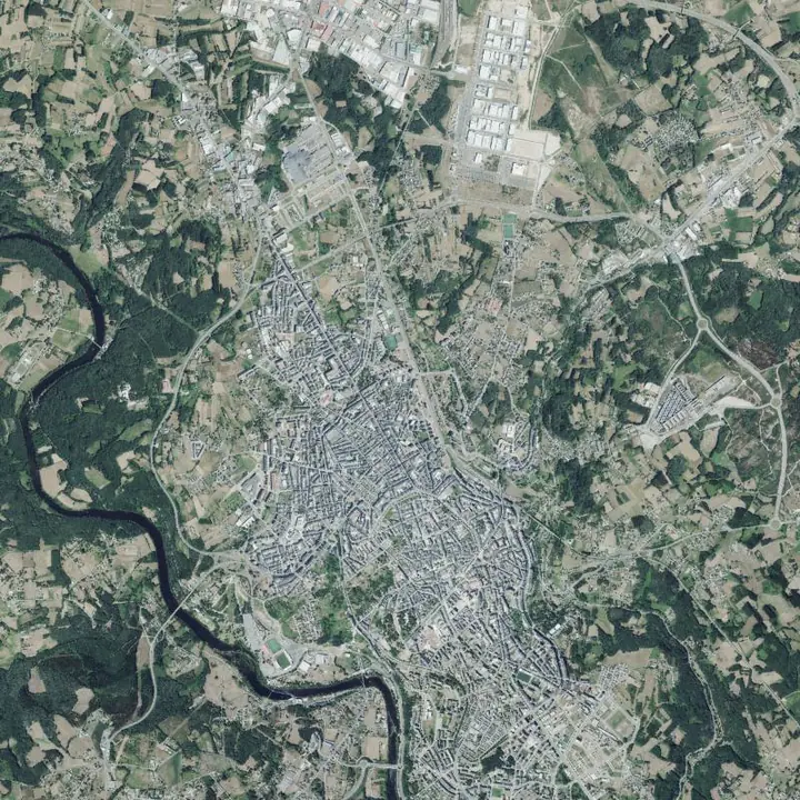 Ortofoto de Lugo