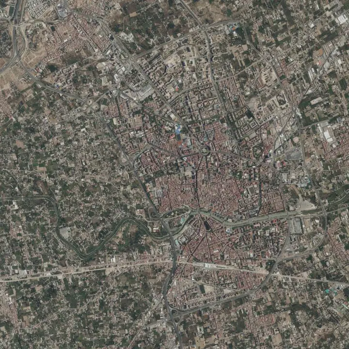 Ortofoto de Murcia