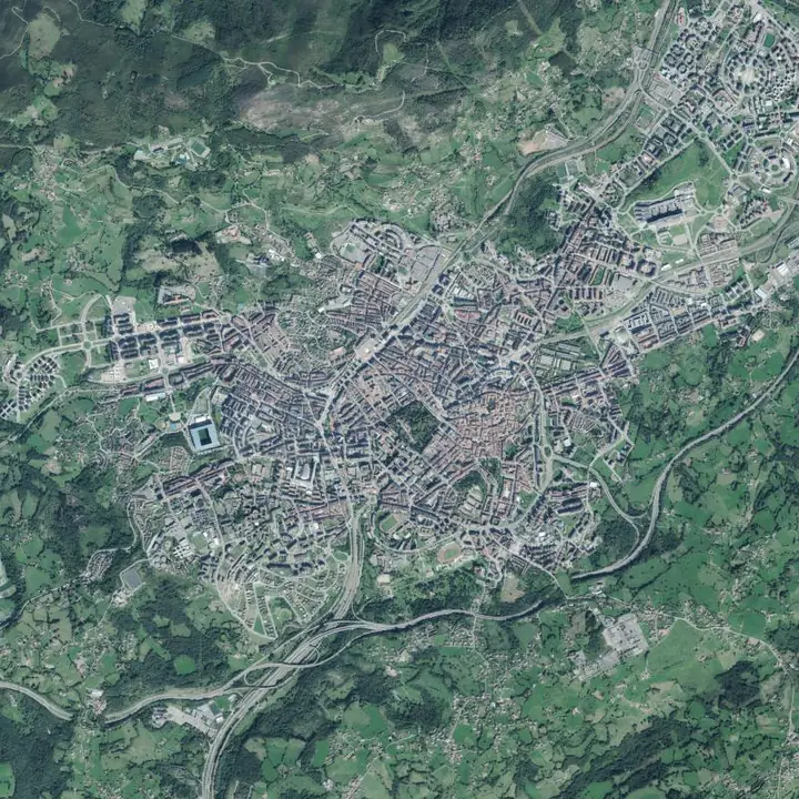 Ortofoto de Oviedo