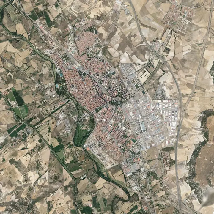 Ortofoto de Palencia