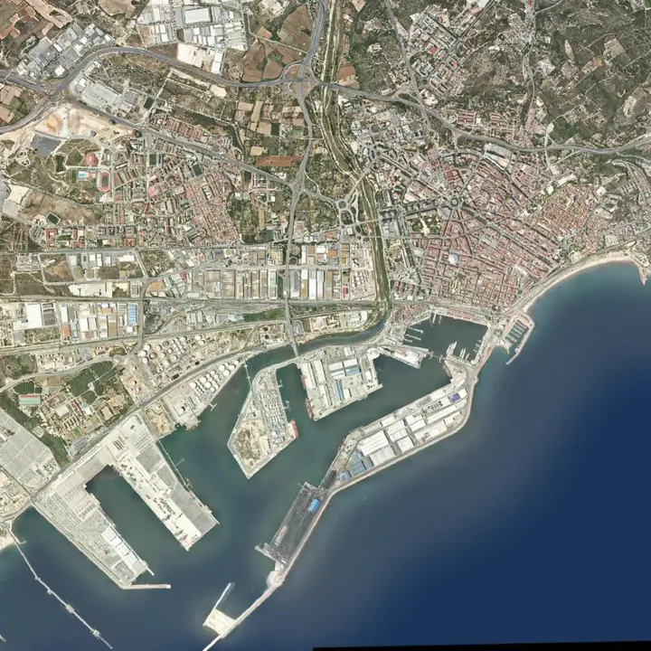 Ortofoto de Tarragona