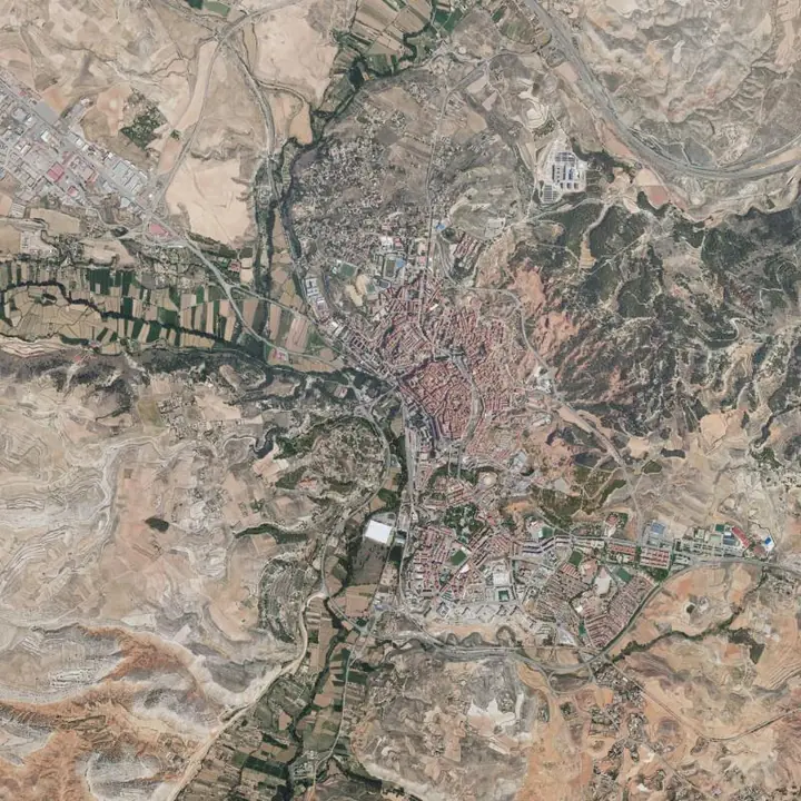 Ortofoto de Teruel