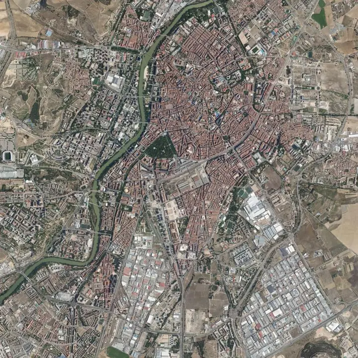 Ortofoto de Valladolid