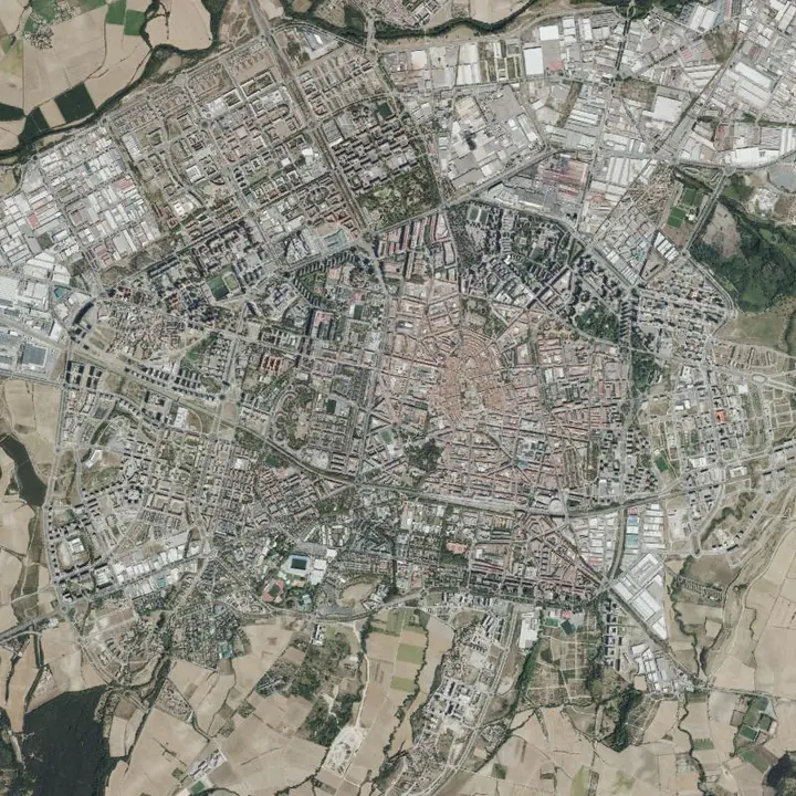 Ortofoto de Vitoria-Gasteiz
