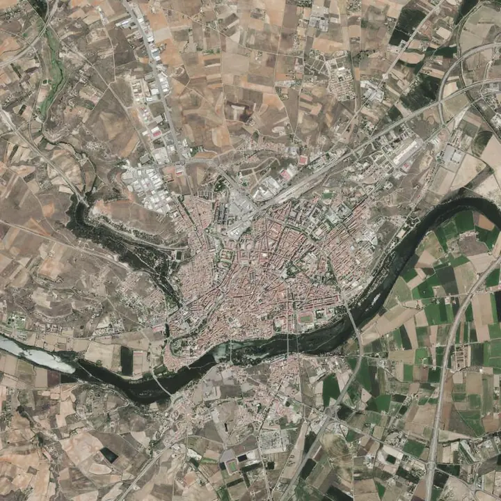 Ortofoto de Zamora